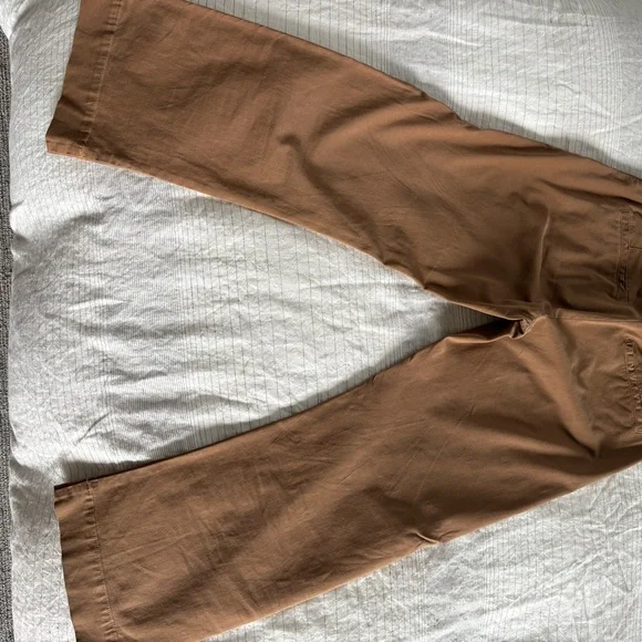 Nili Lotan Brown pant cropped Straight Leg - Picture 2 of 4
